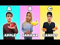 LAST TO STOP EATING FOOD IN ALPHABETICAL ORDER Challenge