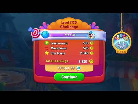 @Fishdom Win Strikes Level 7117 - Special Level 7120 Challenge