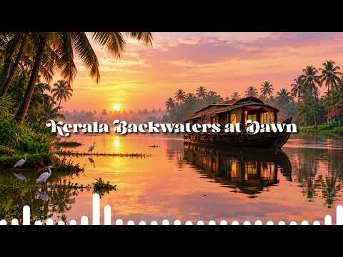 Kerala Backwaters at Dawn