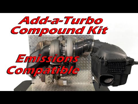 6 7L Emissions Friendly Add-a-Turbo Compound Kit | Cummins Add a Turbo kit | Dodge Ram 6.7 Cummins