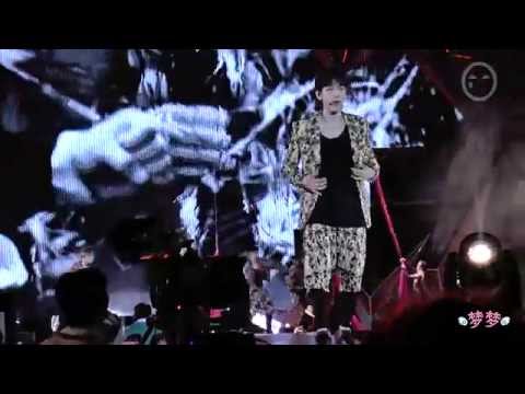 140802 EXO THE LOST PLANET in XIAN Black pearl BAEKHYUN 백현