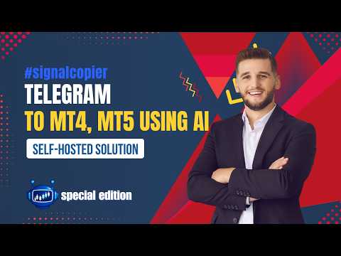 Video Telegram to MT4 using AI