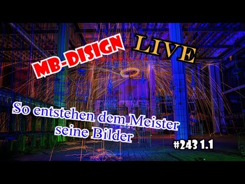 MB-Disign Live, so entstehen dem Meister seine Bilder. - Lost Place _ Harry Adventure.