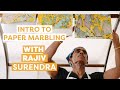 A Beginner’s Guide to Paper Marbling, With Rajiv Surendra | Paper Marbling Tutorial