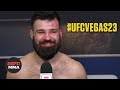 Julian Marquez breaks down submission win vs. Sam Alvey at #UFCVegas23 | ESPN MMA