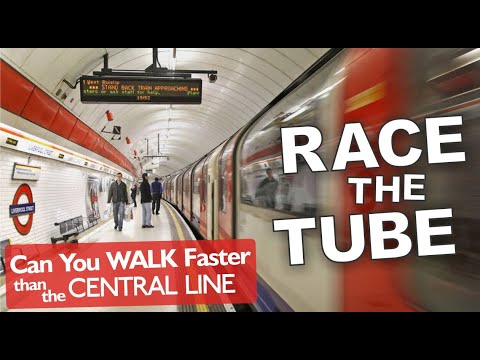 Race The Tube - Can You Walk Faster Than The Central Line?