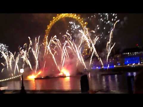 LONDON FIREWORKS 2012 (HD)