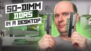 Can you use a laptop DDR5 in a desktop PC to save money? And what about gaming performance?