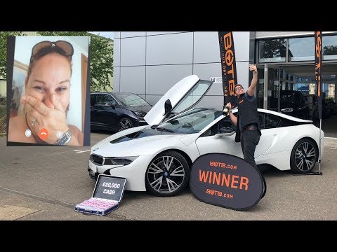 Winner! Week 20 2018 - Amanda Lewis - BMW i8 + £20,000