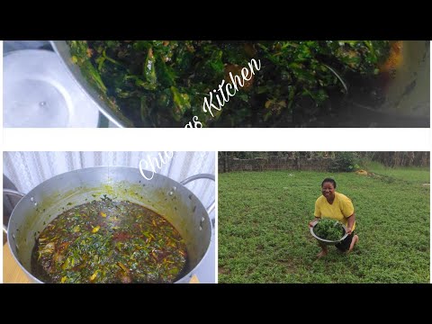 How To Cook Water leaf Soup/Soup Recipe/Nigerian Soup Recipe/Chiomas Kitchen