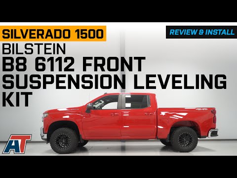 2019-2024 4WD Silverado 1500 Bilstein B8 6112 Front Suspension Leveling Kit Review & Install