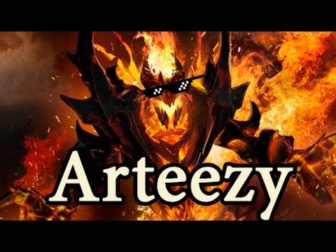 Arteezy Shadow Fiend special delivery into Rampage