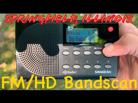 Springfield, Illinois FM/HD Bandscan