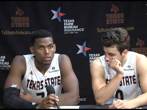 Emani Gant and DJ Brown Lamar Postgame
