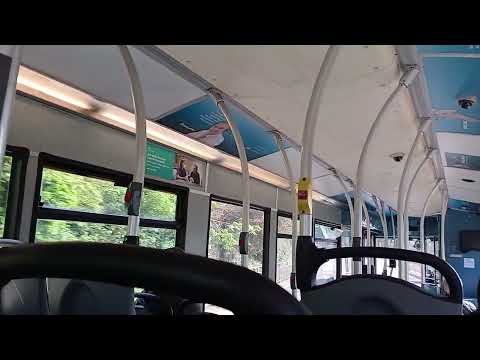 Arriva Yorkshire Alexander Dennis Enviro 200 1068 (GN10 KWJ) on service 165 to Kippax