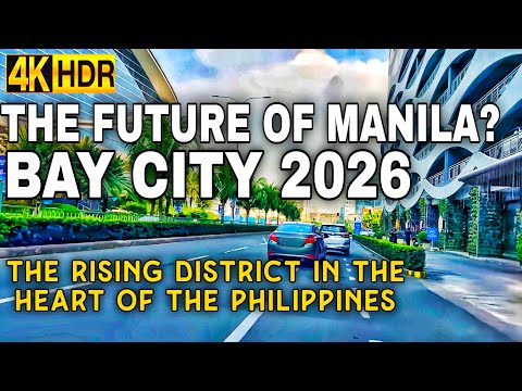 The Rising District! Bay City Tour 2026 | SMDC To SM By the Bay Reclamation Walk + Fireworks In 4K🇵🇭