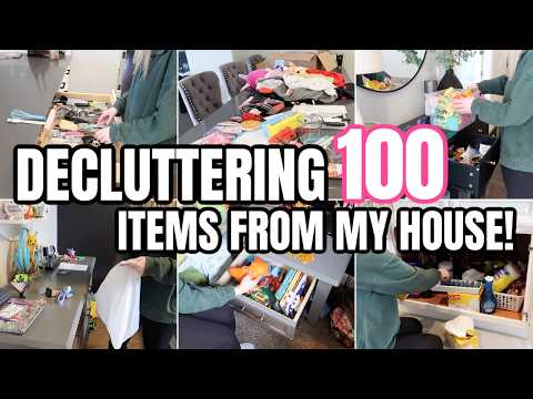 DECLUTTERING 10 ITEMS FROM EVERY ROOM | WHOLE HOUSE DECLUTTER & ORGANIZE | I HAVE TOO MUCH STUFF!
