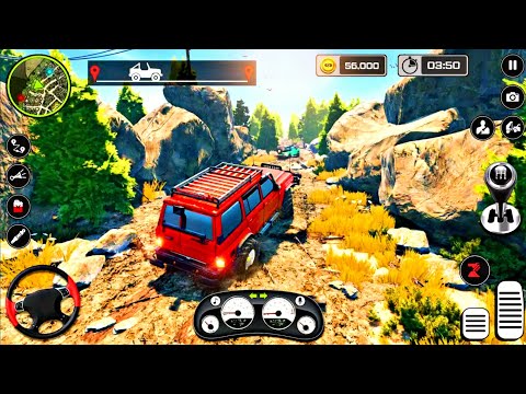 Offroad Driving Real Hummer Simulator - 4x4 Jeep SUV Hill Extreme Drive 3D - Android GamePlay