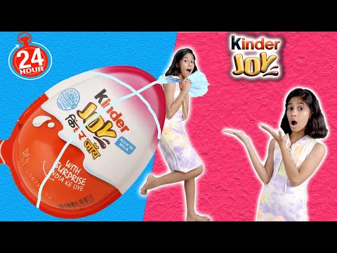 Eating KinderJOY  For 24 Hours | Pari's Lifestyle