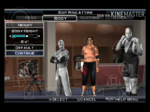 Wwe SVR 2011 Umaga Caws PPSSPP