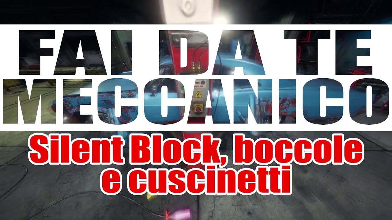 Meccanica Fai fa Te: sostituzione semplice silent block con attrezzatura a noleggio