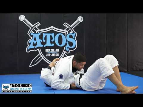 Pretzelbolo guard pass from one leg X when opponent undertook the leg - Andre Galvao