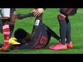 FIFA 23 Alphonso Davies injured by crunching tackle