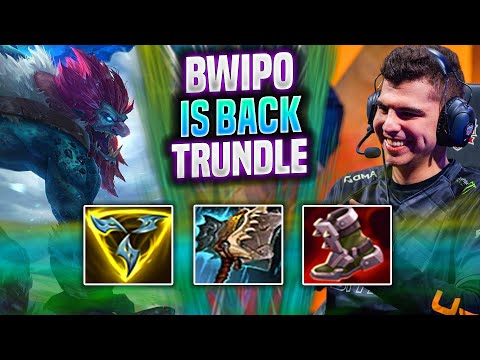 BWIPO BRINGS BACK TRUNDLE! - TL Bwipo Plays Trundle Top vs Graves! | Season 2022