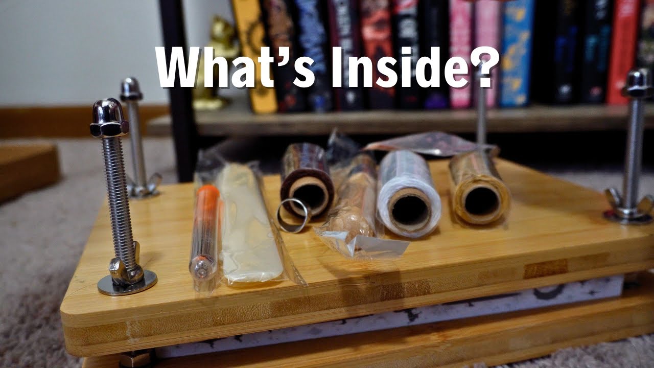 Watch Me Unbox this Book Binding Kit #ad