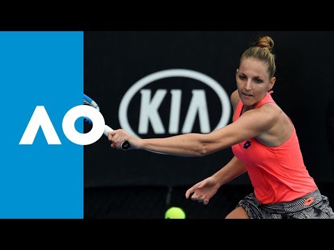 Kristyna Pliskova v Anna Blinkova match highlights (1R) | Australian Open 2019