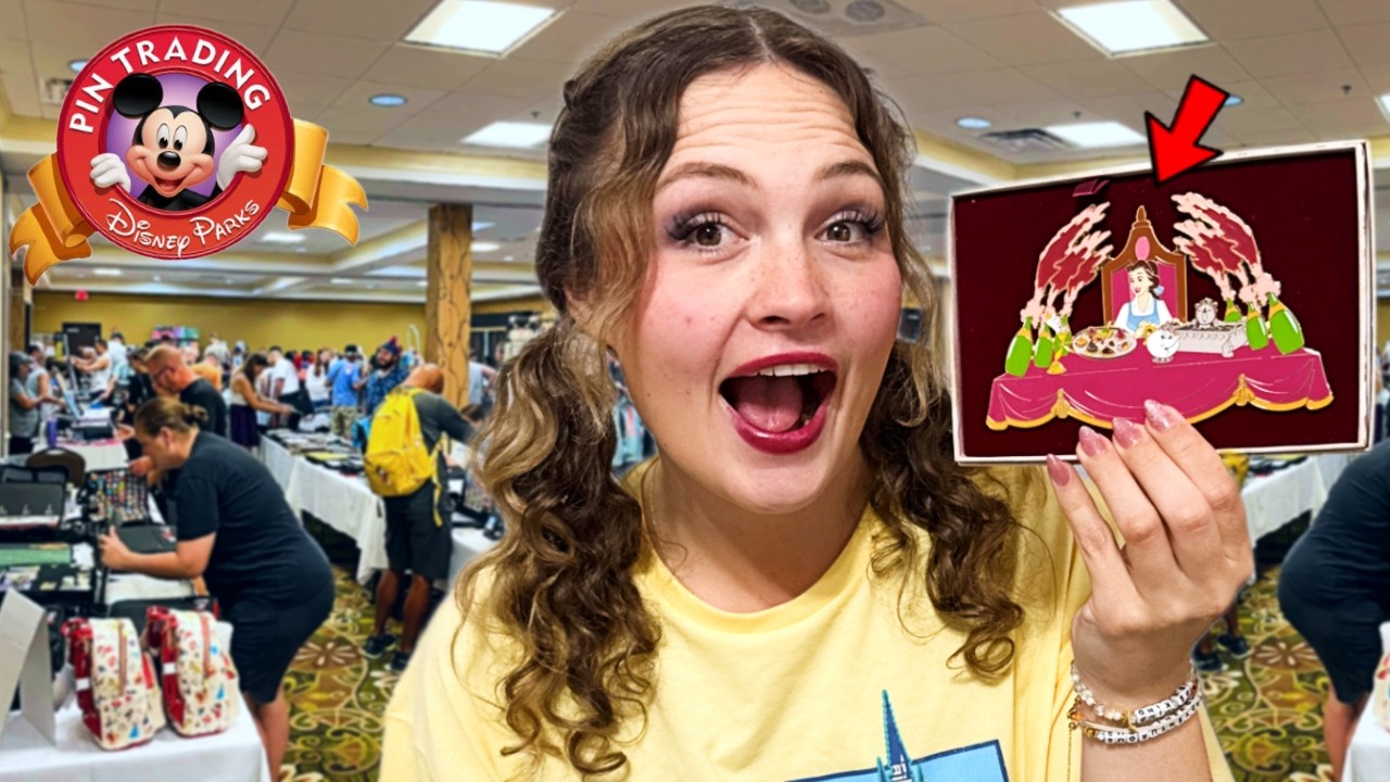 Hunting JUMBO Pins & Making BIG Trades | Disney Pin Event Buyer POV
