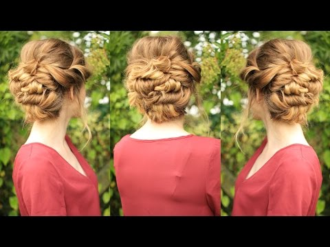 Soft Updo Hairstyle Bridal / Bridesmaid Updo | Braidsandstyles12 Video