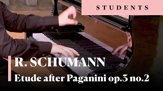 R.Schumann - Etude op.3 n.2 (after Paganini Caprices)