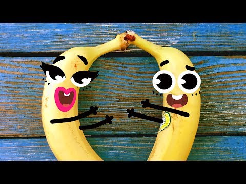 THESE FRUITS ARE SO FUNNY! TRY NOT TO LAUGH - 24/7 DOODLES Video