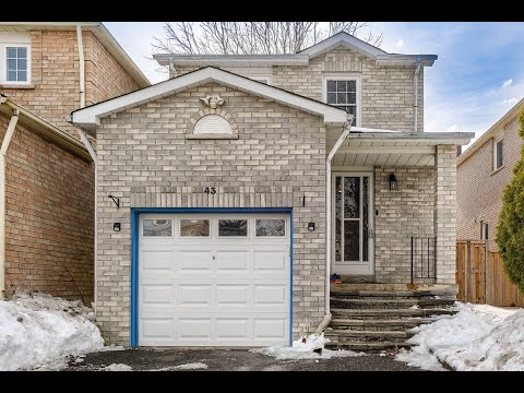 43 Chloe Crescent, Markham Home for Sale by Michael Lim - Real Estate Properties for Sale