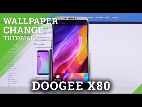 How to Change Wallpaper on DOOGEE X80 – Set a New Wallpaper