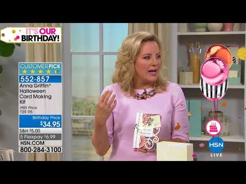 HSN | Anna Griffin Paper Crafting Celebration 07.11.2018 - 01 AM