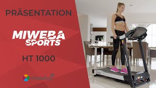 Fitnessziele erreichen | Laufband HT1000 mit Steigung 🏃 | Miweba Sports | Präsentation | Incline