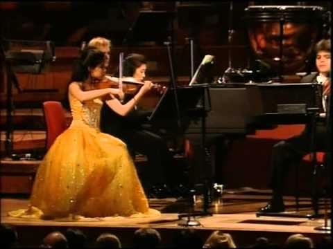 Vanessa Mae - at the Birmingham Symphony Hall 1997 - Classical Violinist.