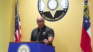 Richmond County Sheriff's Office holds press conference on officer-involved shooting