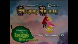 Download lagu The Wonderful World of Disney - Sleeping Beauty & A Bug's Life Preview Promo (1998) mp3