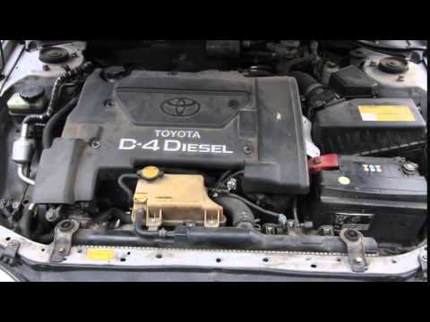 Toyota Avensis 2.0 D-4-D engine running beautifully...