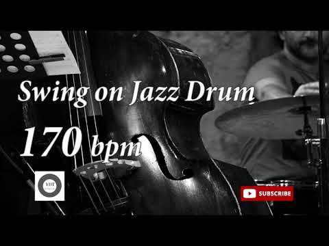 Swing on Jazz Drum - 170 bpm - HQ