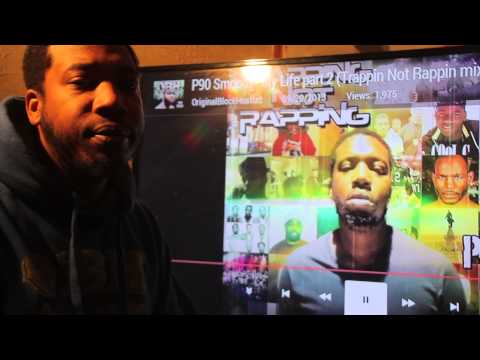 P90 Smooth - Break The Bank Freestyle + Explains Mixtape Cover (Trapping Not Rapping Out Now)