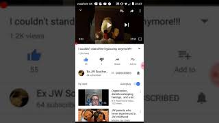 Jehovah's Witness swears at me!!!!! (Which is nothing new.)