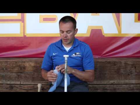 Lizard Skins Bat Grip How To Install - Pro Tip Remove Old Grip | Bat Wrap | Baseball Bat Grip Tape
