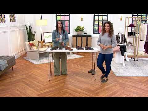 Earth Leather Slip-On Loafer Javas on QVC