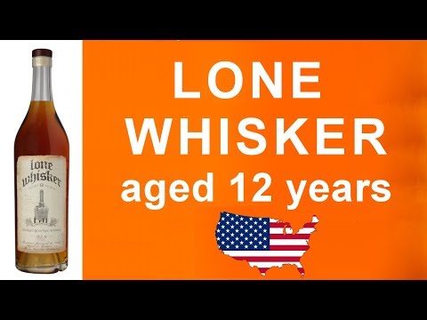 Lone Whisker aged 12 year Bourbon Whisky Review #152