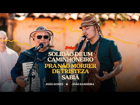 SOLIDÃO DE UM CAMINHONEIRO / PRA NÃO MORRER DE TRISTEZA / SABIÁ - João Gomes e João Bandeira
