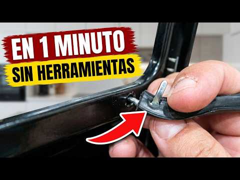 Como cambiar junta puerta horno 🔊 MUY SENCILLO 🔊